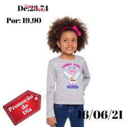 Blusa de moletom de Moletom, Brandili, Meninas