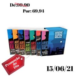 Box Arsène Lupin Vol. I - 7 Livros + Marcador De Páginas Exclusivo