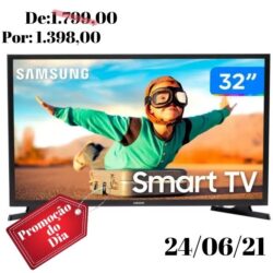 Smart TV HD LED 32” Samsung 32T4300A - Wi-Fi HDR 2 HDMI 1 USB