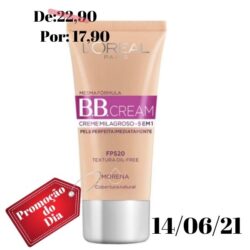 BB Cream Expertise Base Escura 30ml, L'Oréal Paris, Escuro