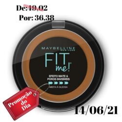 Pó Compacto Maybelline Fit Me! N09 Moreno Profundo