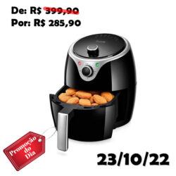 Fritadeira Elétrica Sem Óleo Airfryer Elgin Flash Fryer 110v