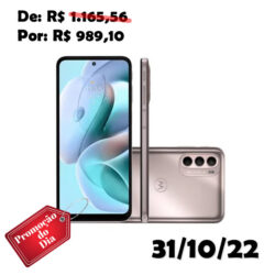 Smartphone Motorola Moto G41 128GB Champagne 4G Tela 6,4 OLED Câmera Tripla 48MP Selfie 13MP Android 11