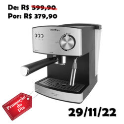 Cafeteira Espresso Britânia BCF29I 15 Bar 4 em 1 1,7L 850W