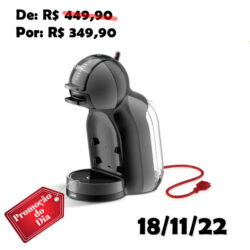 Cafeteira Nescafe Dolce Gusto Mini Me Preta Automática (110v) - Nescafé Dolce Gusto