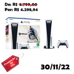 Console Playstation 5 + Jogo Fifa 23 - Ps5 - SONY