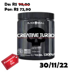 Creatine Turbo 300g Black Skull