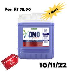 Detergente Líquido Omo Profissional Lavagem Perfeita 7L