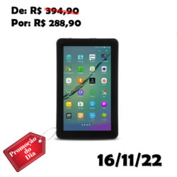 Tablet Mirage 7 Polegadas Quad Core 32GB Preto - 2018