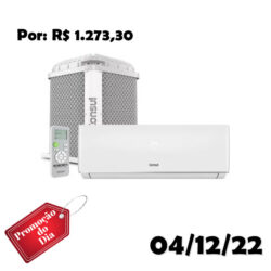 Ar Condicionado Split Hi Wall Consul Maxi 9000 BTU/h Frio CBN09CBBNA - 220 Volts