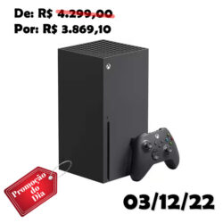 Console Xbox Series X 1TB + Controle Sem Fio Preto - Microsoft