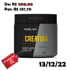 Creatina Pura 300g - Probiotica - PROBIÓTICA