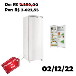 Geladeira/Refrigerador Consul 342 Litros CRB39A, Frost Free, 1 Porta, Branco, 110V