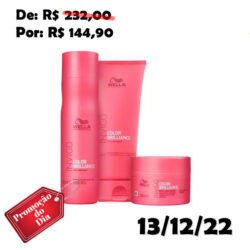 Kit Invigo Brilliance Shampoo, Condicionador e Máscara - Wella Professionals